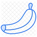 Platano Comida Fruta Icono