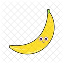 Emoji De Platano Icono