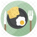 Plate Fork Spoon Icon