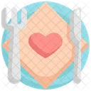 Plate Marriage Food Icon