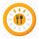 Plate Brunch Fork Icon