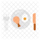 Plate Food Delicious Icon