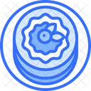 Plate Cake Cake Dessert Icon