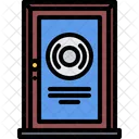 Plate Door Signboard Icon