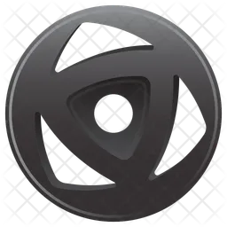 Plate dumbbell  Icon