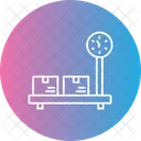 Echelle De Plate Forme Fret Logistique Icon