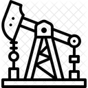 Plate-forme pétrolière  Icône