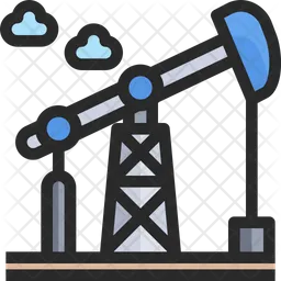 Plate-forme pétrolière  Icône