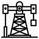 Plate-forme pétrolière  Icône