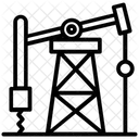 Plate-forme pétrolière  Icône