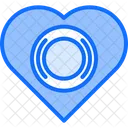 Plate Heart Plate Love Plate Icon