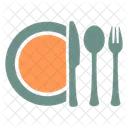 Plate Meal Spoon Icon