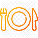Plate Dinner Dish Icon