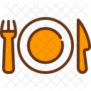 Plate Dinner Dish Icon