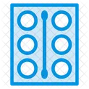 Plate Makeup Kit Cosmetics Icon