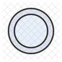 Plate Dinner Lunch Icon
