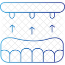 Plate of tooth  Icon