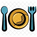 Plate Spoon Fork  Icon