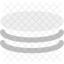 Plate Stack Dish Stack Plates Icon