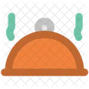 Plateau Portion Alimentaire Icône