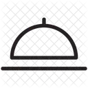 Plateau Portion Alimentaire Icône