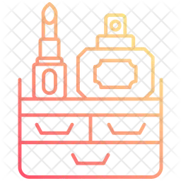 Plateau organisateur de maquillage  Icône