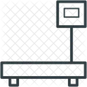 Plateforme Balance Poids Icône