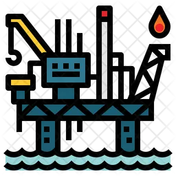 Plate-forme pétrolière  Icône