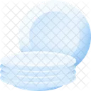 Plates Kitchen Dishes Icon