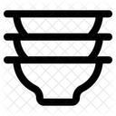 Plates Flat Round Icon