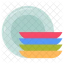 Plates Dishes Crockery Icon