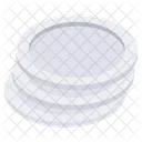 Plates Dishes Crockery Icon