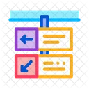 Railway Gate Direction Icon