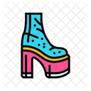Platform Shoes Disco Icon