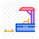Railway Station Platform Icon