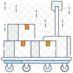 Platform Trolley  Icon