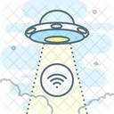 Wifi Ovni Secuestro Icono