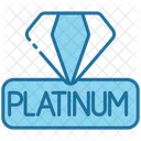 Platin Edelmetall Edelstein Icon