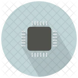 Platine Microchip  Icon