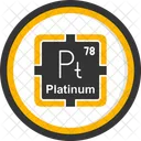 Platinum Preodic Table Preodic Elements 아이콘