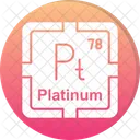 Platinum Preodic Table Preodic Elements Icon