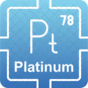 Platinum Preodic Table Preodic Elements Icon