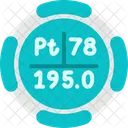 Platinum Periodic Table Chemistry Icon