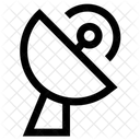 Antena Parabolica Satelite Icono