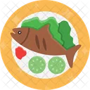 Mariscos Cocina Comida Icono