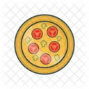 Placa Comida Tomate Icono