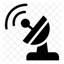 Parabolica Satelite Antena Icono