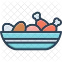 Plats  Icône