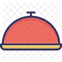 Platte Servierplatte Speiseplatte Symbol