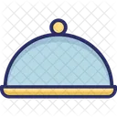 Platte Servierplatte Speiseplatte Symbol